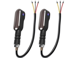 Piscas Para Motocicleta, Luzes Intermitentes Confiáveis, 2 Leds Com 27 Modos | 12v