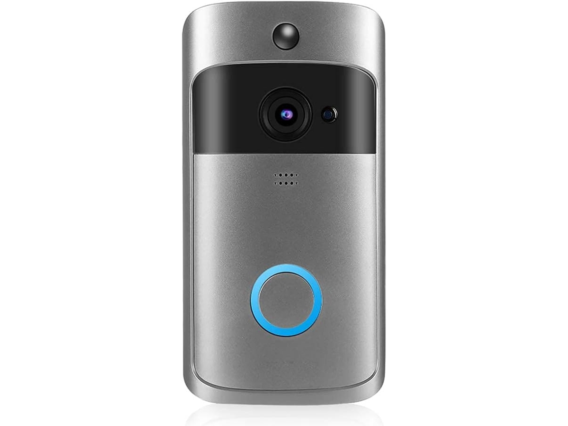 Timbre con video inteligente, claridad Full HD 2K, video de pies a cabeza, detección humana inteligente, visión nocturna, respuesta rápida, modificador