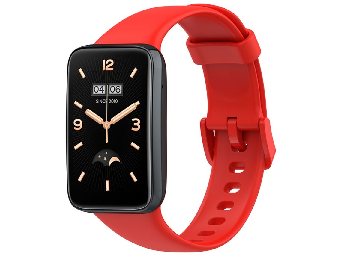 Pulsera para Xiaomi Smart Band 7 Pro de silicona roja
