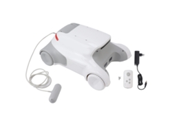 Aspiradora robótica inalámbrica para piscinas con control remoto