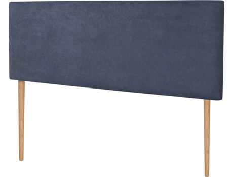 Cabecero DHOME Tapizado (Azul - Tela - 110 x 5 x 105 cm)