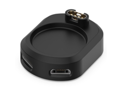 Adaptador para Garmin Captain Marvel Micro E Tipo-C Ovalado Negro