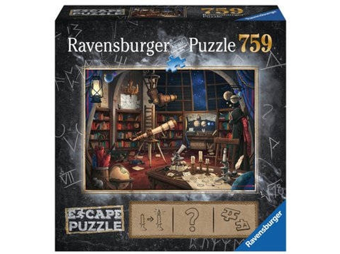 Puzzle RAVENSBURGUER ESCAPE 1 Space Observatory (759 Piezas)