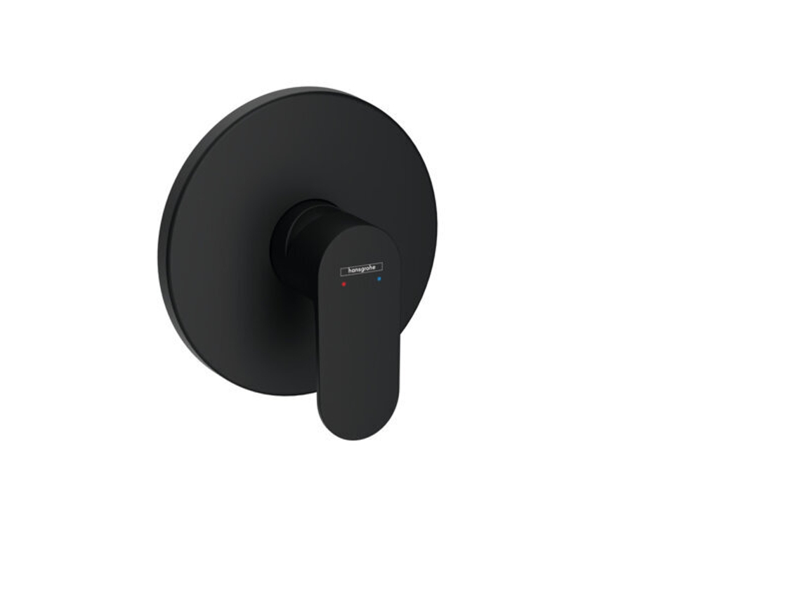 HANSGROHE Rebris S HANSGROHE Rebris S mezclador monomando enyesado para iBox universal, 72667, Color: negro mate
