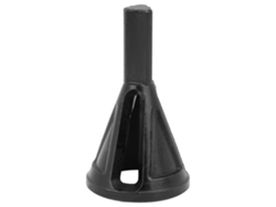 Herramienta De Rectificado De Chaflanes Externos En Acero Para Matrices Con Mango Triangular Para Accesorio De Taladro Eléctrico