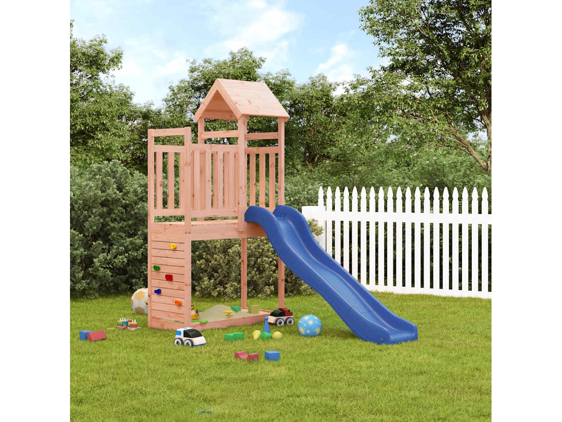 Precioso conjunto de juegos para exteriores de madera maciza Douglas Wsd11515
