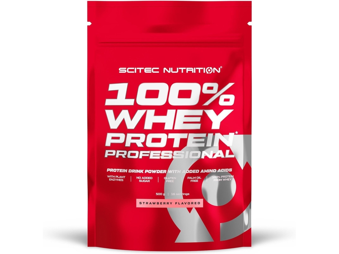 Proteína SCITEC NUTRITION 100% Professional Fórmula Mejorada Ni Azúcares (500 Gr - Chocolate)