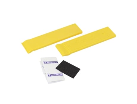 Kit de reparación de neumáticos - 2 desmontajes de neumáticos - 6 parches autoadhesivos - 1 rascador MICHELIN Universel