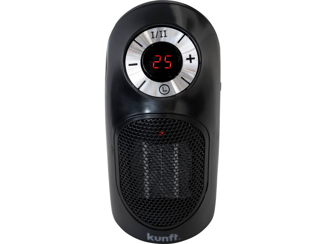 Calefactor Eléctrico de Enchufe KUNFT BSH9949BK (400 W - Negro)