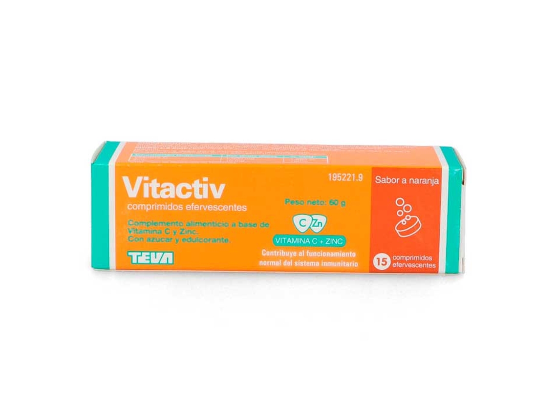 Complemento Alimentar TEVA Vitactiv 15 Comp Efer