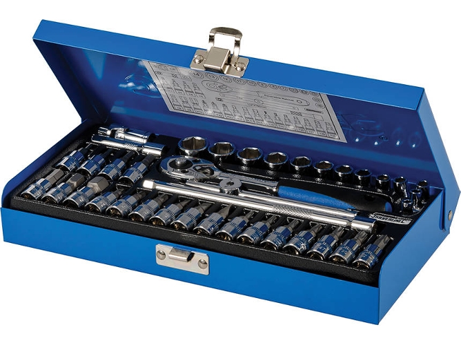 Conjunto de Chaves de Caixa SILVERLINE 633493 - 38 piezas