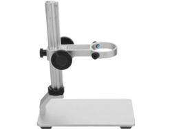 Soporte Ajustable Para Microscopio: Soporte De Escritorio Metálico Con Orificio De 35 Mm Para Lupa.