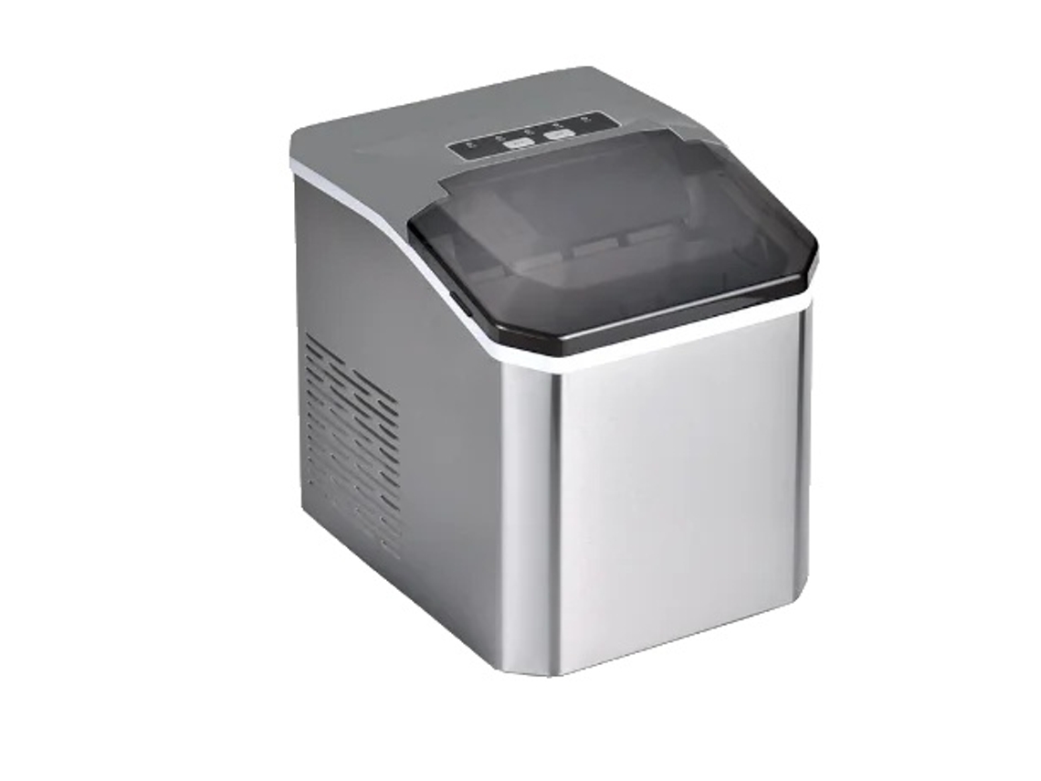Máquina de hielo, producción rápida de hielo, diseño fácil de usar, gris, OEM UE