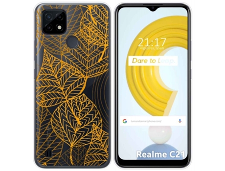 Carcasa Realme C21 TUMUNDOSMARTPHONE Dibujos Transparente Multicolor