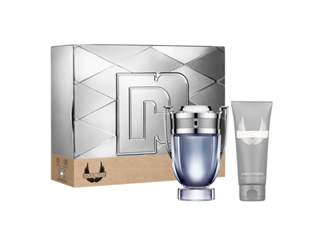 Set de Perfume Hombre PACO RABANNE EDT Invictus 2 Piezas