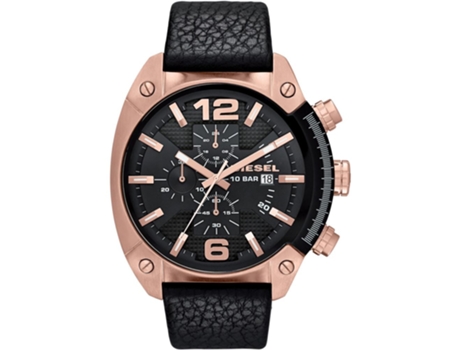 Reloj DIESEL Hombre (Piel - Negro)