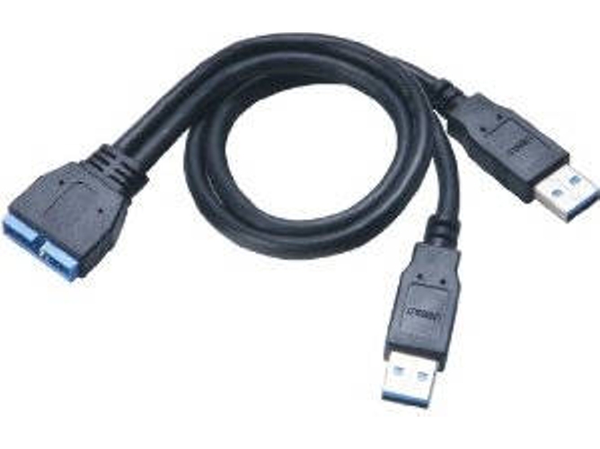 Adaptador de género AKASA AK-CBUB12-30BK