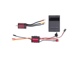 Conjunto De Motor Brushless M2838 5700kv Con Esc De 35a Y Tarjeta De Programación Para Coches Rc A Escala 1/14 Y 1/16.