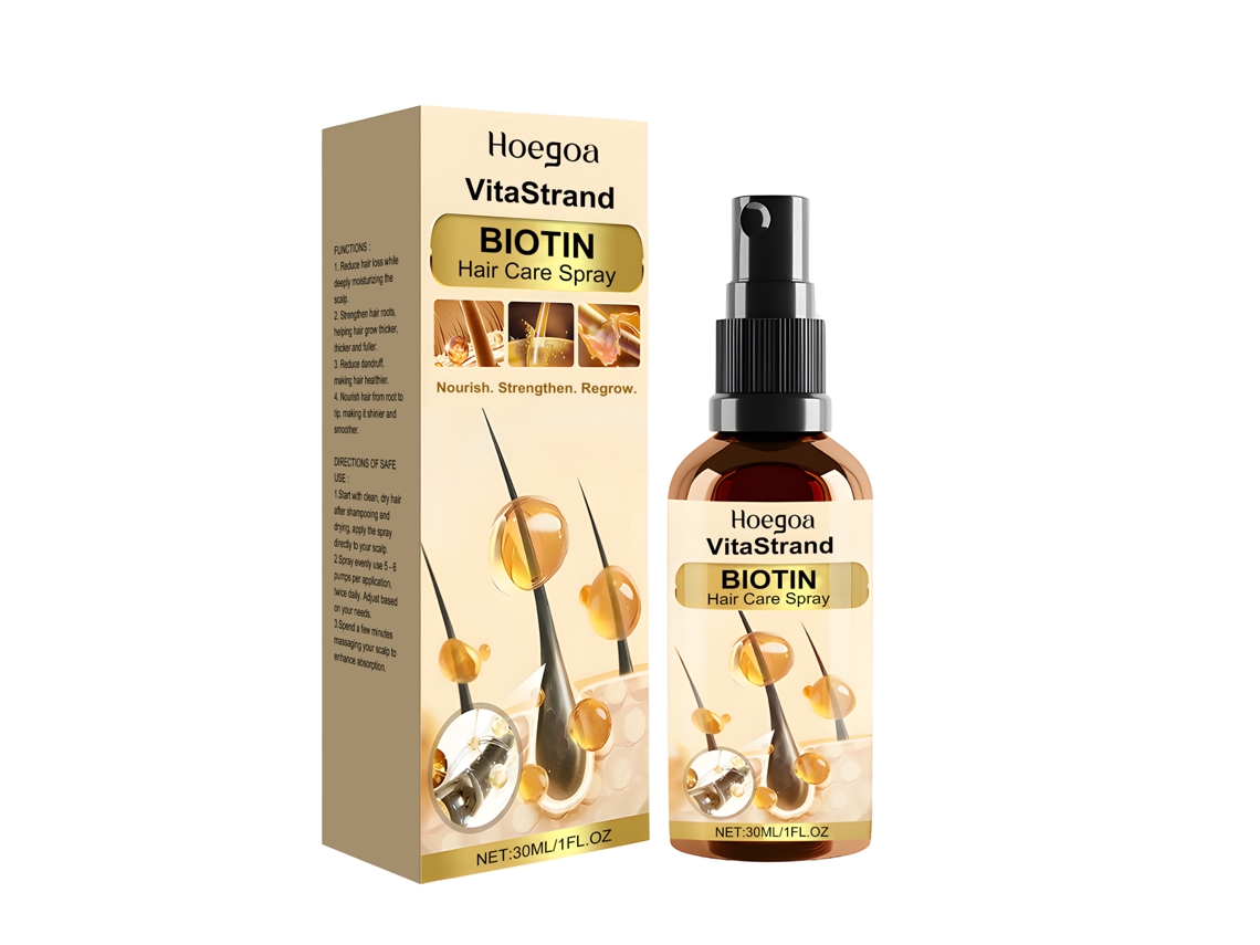 Spray nutritivo para el crecimiento del cabello