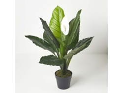 Homescapes White Peace Lily In Pot, 90 Cm Tall