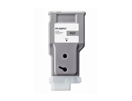 Cartucho de Tinta Compatible CANON Pfi206 Gris Foto Tinta Pigmentada (5313B001)