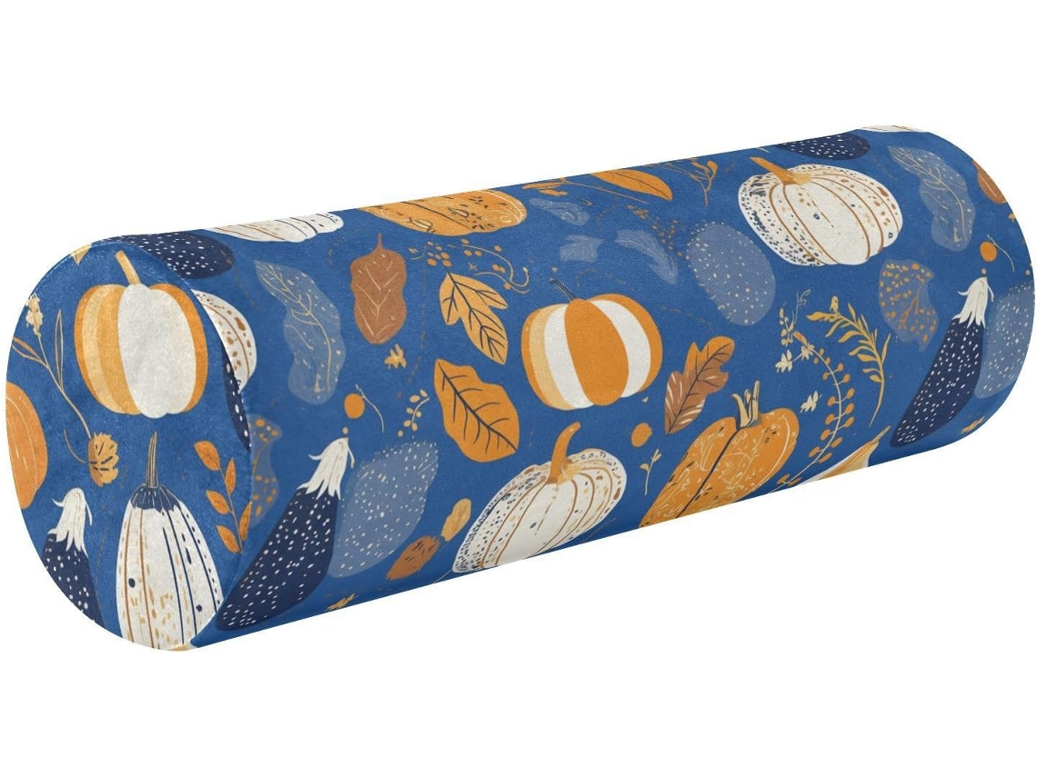 Almohada Cilíndrica Espuma Viscoelástica Viscoelástica: Soporte, Soporte Duradero.brfácil Limpiar. Fácil