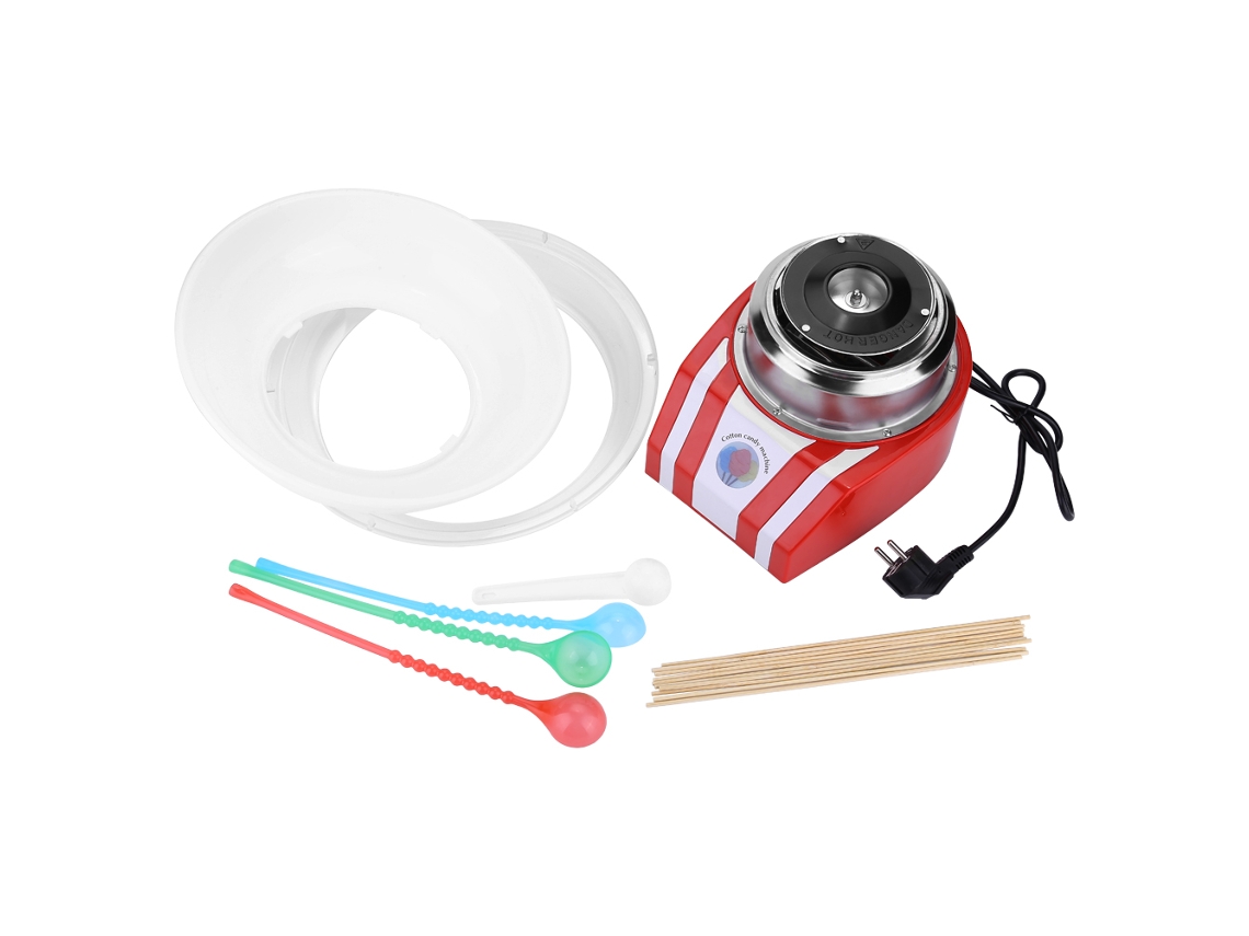 Máquina eléctrica para hacer algodón de azúcar, 220 V, 450 W, minimáquina de algodón de azúcar para niños, regalo