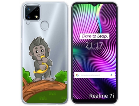 Carcasa Realme 7i / Narzo 30A TUMUNDOSMARTPHONE Dibujos Transparente Multicolor