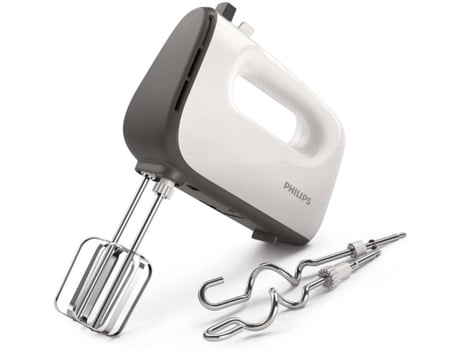 Batidora Amasadora PHILIPS HR3740/00 (450 W - Blanco y Gris)