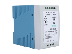 Fonte de alimentação industrial Veloriskku para trilho DIN, 24 V, 4 A, 96 W, saída única, MDR-10-24