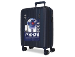 Maleta de cabina R2D2 ABS con capacidad de 44 litros, Star Wars Navy