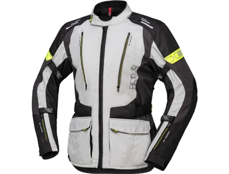 Chaqueta de Motocliclismo para Hombre IXS (L - Poliéster - Gris)