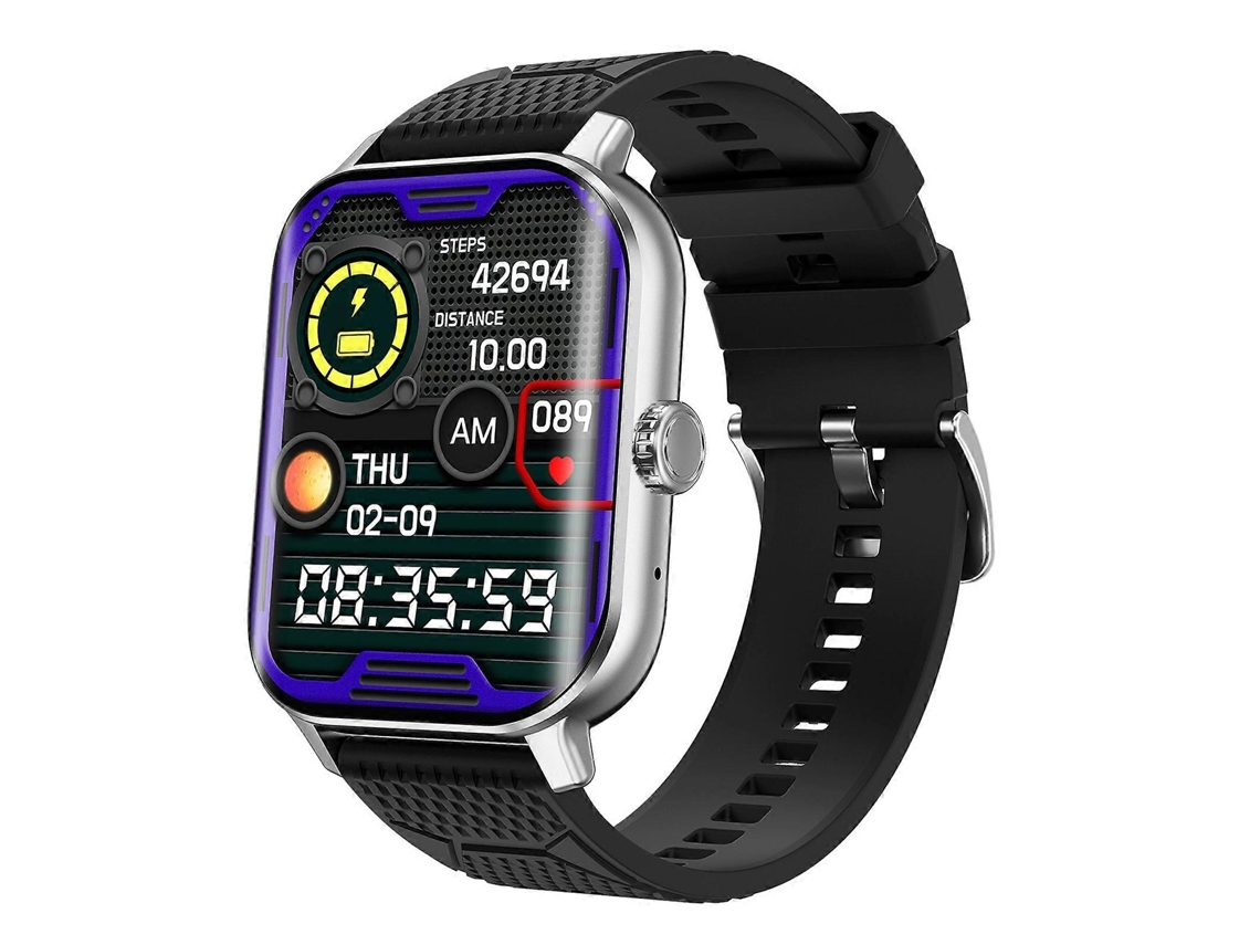 Reloj inteligente F12 con pantalla curva de 2.02 pulgadas, compatible con llamadas de voz y detección de glucosa en sangre. Ly Ebike