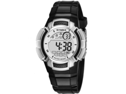 Reloj Electrónico Digital Impermeable Multifuncional Synoke De Pulsera Negro