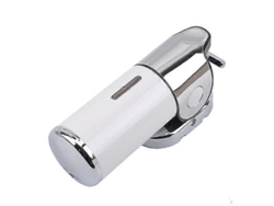 Dispensador de jabón líquido de pared Yyh para ducha y baño, color blanco Rosewell