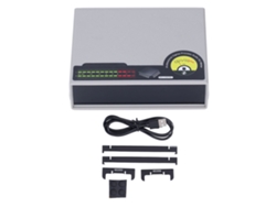 Indicador Led Verde Estéreo 56 Bits Para Cd Player Sunflare Alumínio