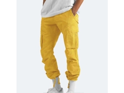 2026-pantalones Cargo Hombre Casual De Algodón Con Bolsillos Múltiples Para Actividades Al Aire Libre Y Fitness