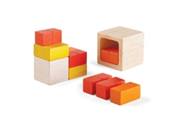 Juguete de Madera PLAN TOYS Fracciones de Cubos