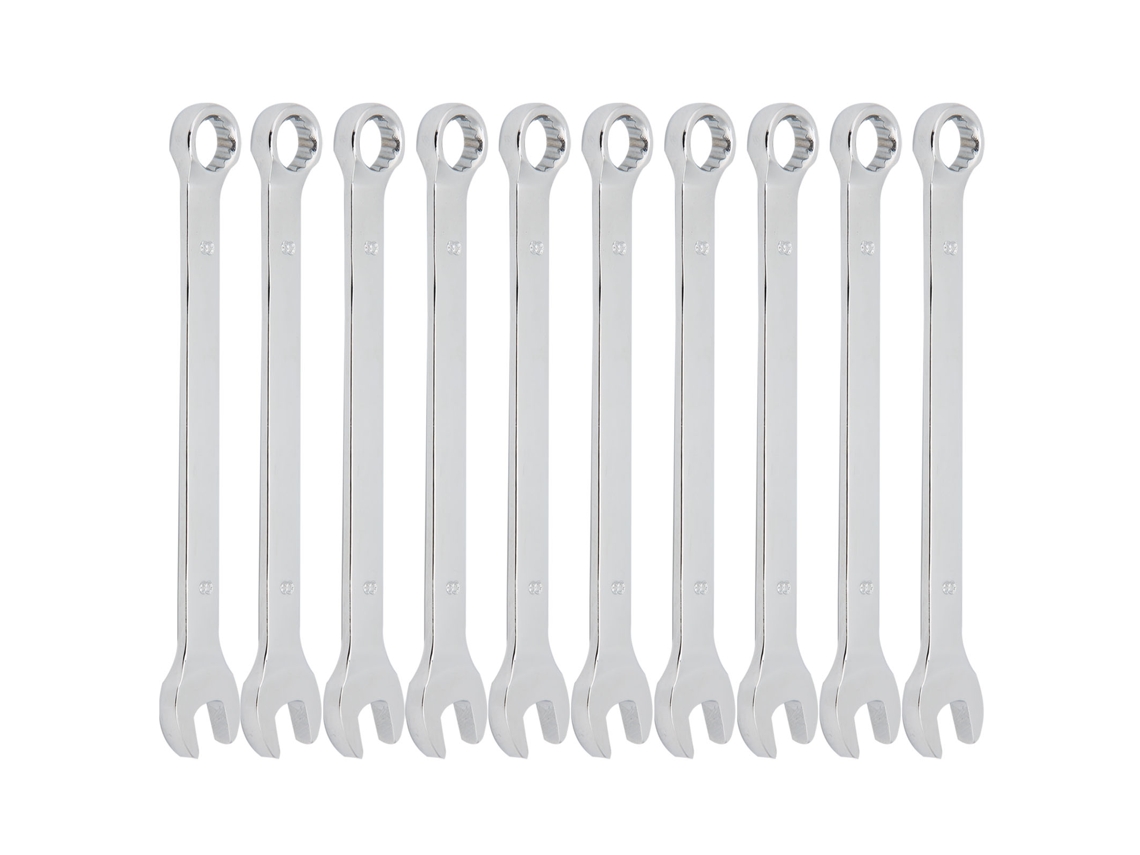 Juego De 10 Llaves De Engranajes Cromadas De Acero De Tungsteno De 8 Mm, Manus Automotive Repair Tool