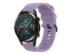 Pulsera de silicona suave de color liso para Huawei GT2 de 46 mm y 22 mm.