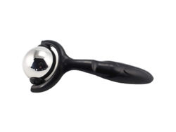 Pelota De Masaje Con Ruedas - Masajeador Ergonómico De Mano Con Compresión Fría/caliente, Acero Inoxidable, Alivio Del Dolor Muscular