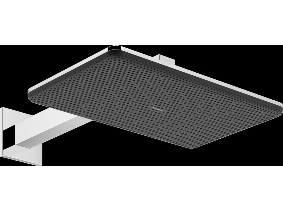 Ducha de techo Raindance Alive Q 210/340 2jet Ecosmart, con brazo de ducha, 24551000, color cromo Hansgrohe