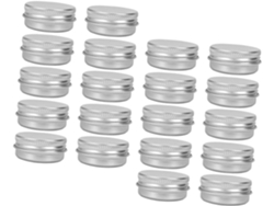 30pièces Boîtes Rondes Para Maquillage Aluminium À Cosmétiques De