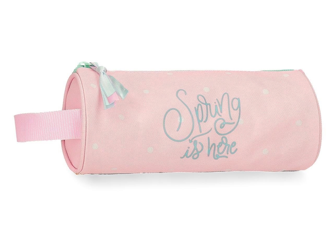 Estuche para lápices Spring Is Here, color rosa claro, Roll Road
