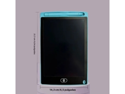 Tableta De Escritura Lcd Azul De 8,5 Pulgadas, Tablero De Dibujo, Tablero De Dibujo Para Niños, Pizarra De Juguete Para Escribir