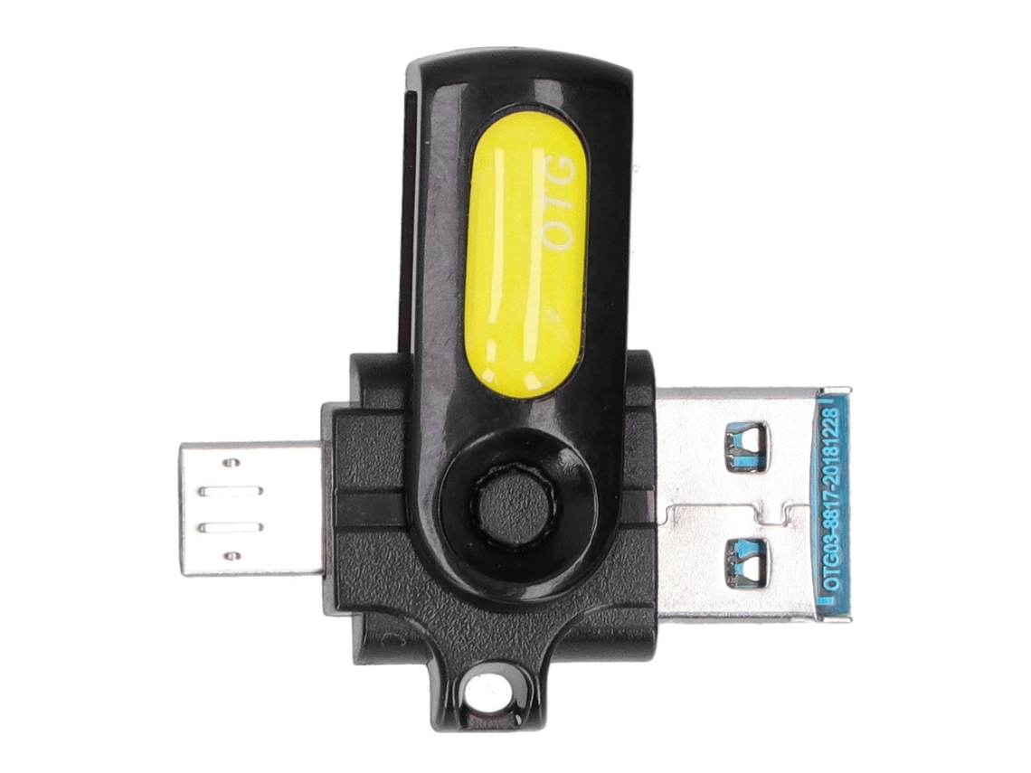 NEVEANCE Adaptador OTG interfaz V8 para Android, conversor de datos portátil para USB2.0/3.0 y USB PD