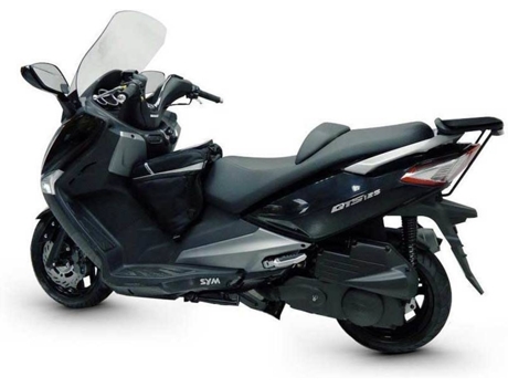 Fixación SHAD Traseira Top Master Piaggio Mp3 Negro