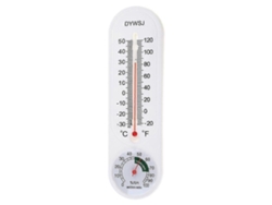 Termómetro externo/interno Higrómetro Medidor de humedad Termómetros Temperatura GOKOCO