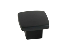 Pomo 25x25 Mm Pintura Negra Mate