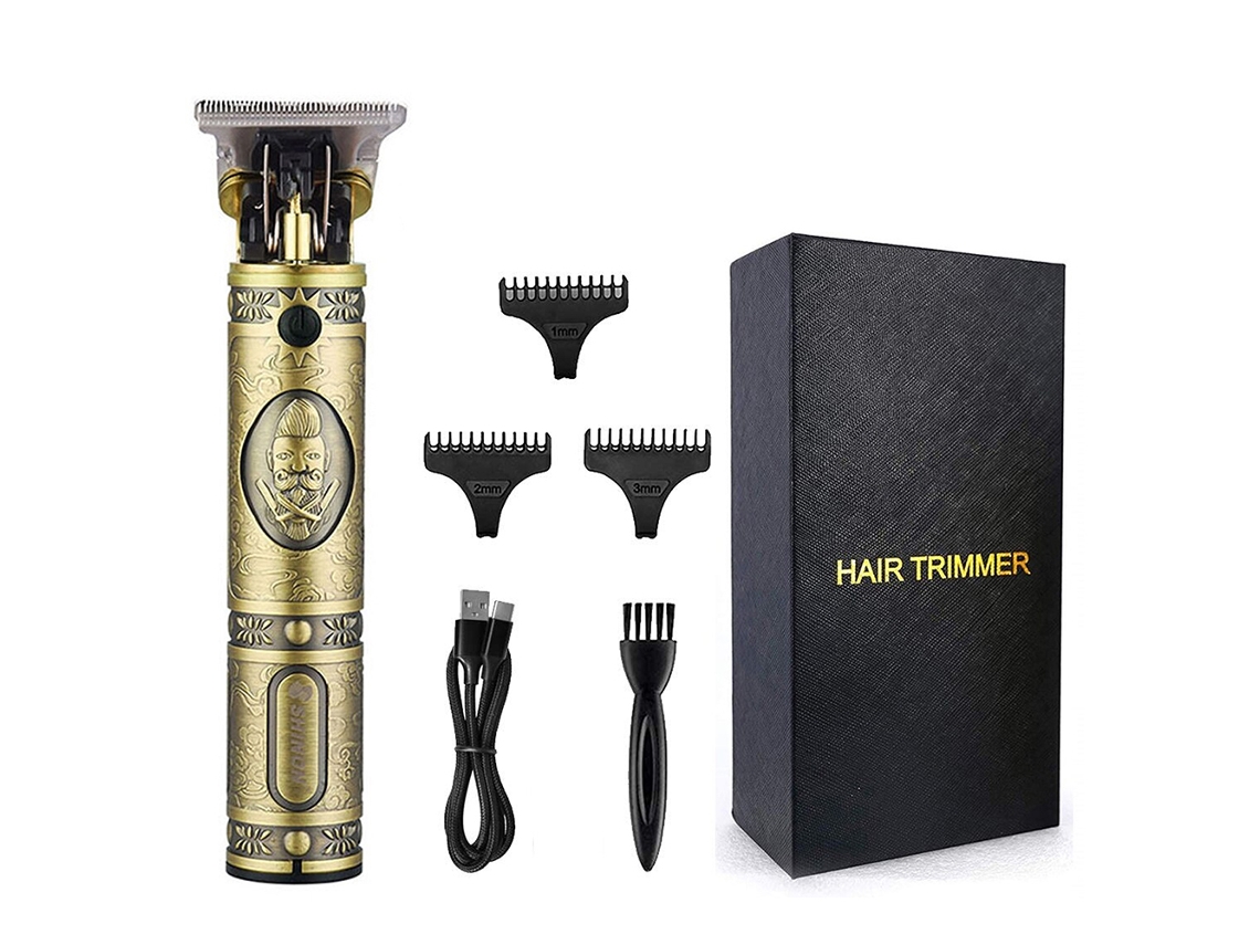 Máquina Para Cabelo Recarregavél 14353 Dourado